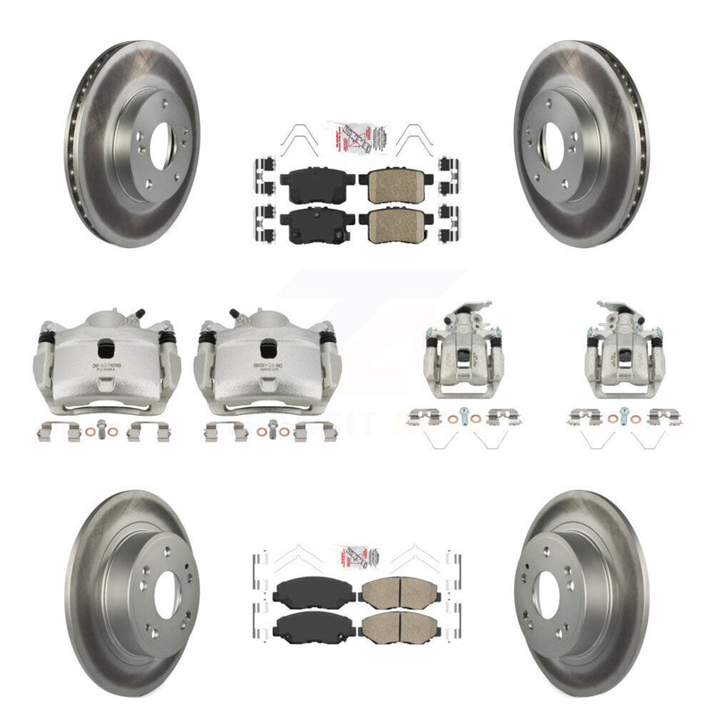 Transit Auto KCG-101973N Disc Brake Kit for 2013-2017 Honda Accord - Front and Rear product image