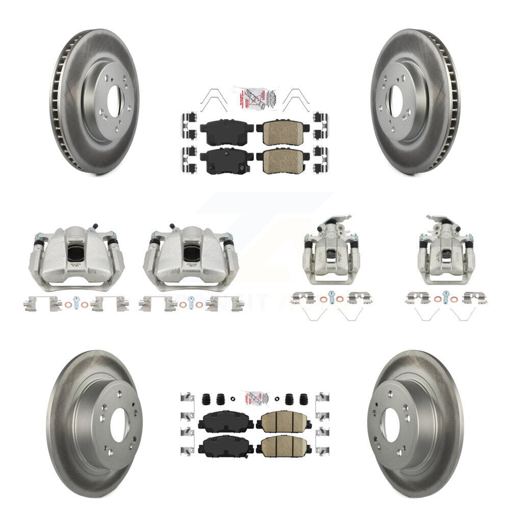 Transit Auto KCG-101977N Disc Brake Kit for 2013-2016 Honda Accord - Front and Rear product image