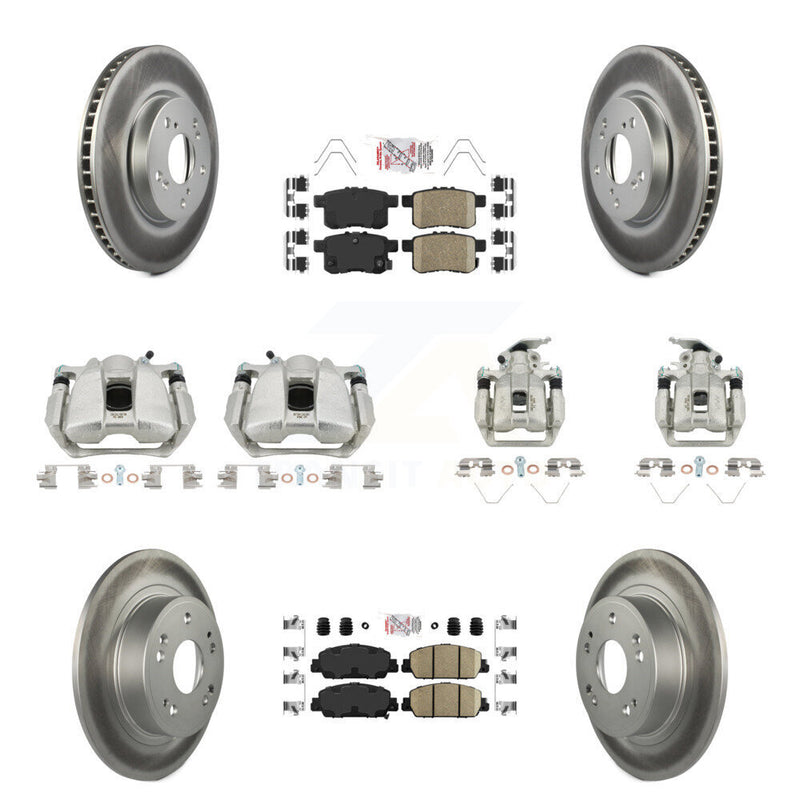 Transit Auto KCG-101977N Disc Brake Kit for 2013-2016 Honda Accord - Front and Rear product image