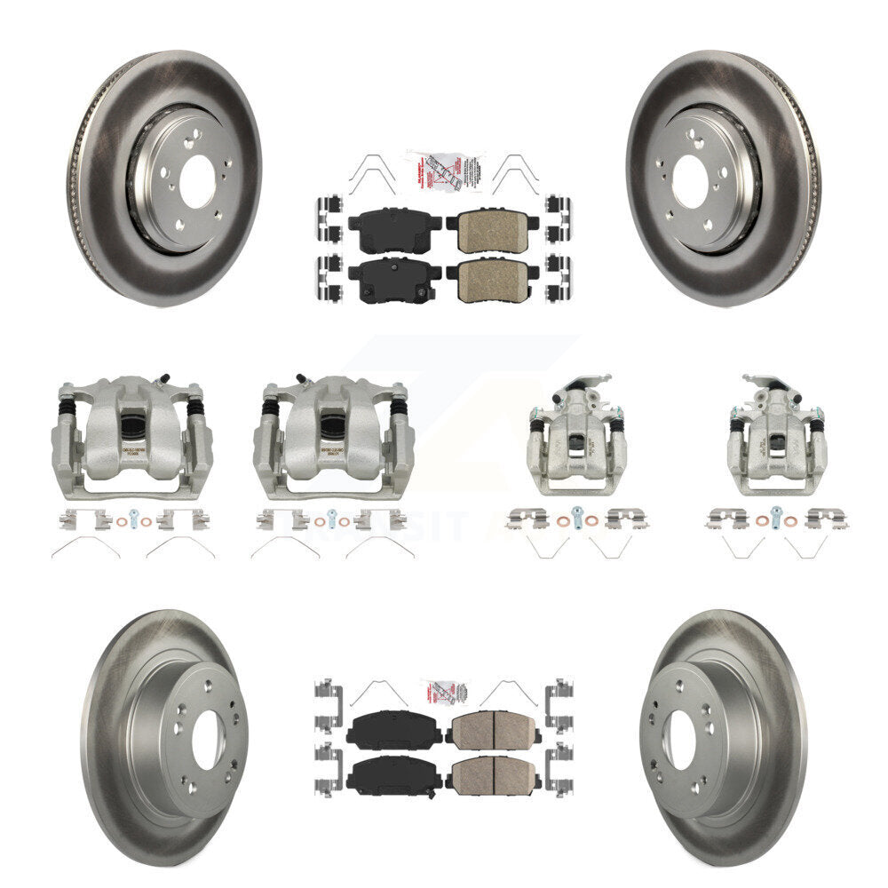 Transit Auto KCG-101986N Disc Brake Kit for 2016-2017 Honda Accord - Front and Rear product image