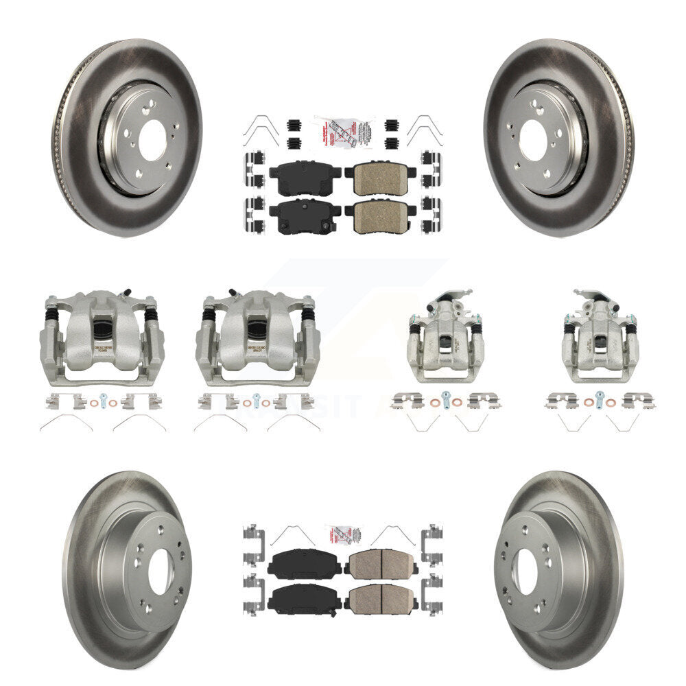 Transit Auto KCG-101988N Disc Brake Kit for 2016-2017 Honda Accord - Front and Rear product image