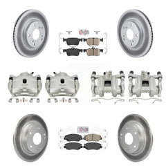 Transit Auto KCG-101989N Disc Brake Kit for 2016-2021 Honda Civic - Front and Rear product image
