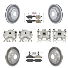 Transit Auto KCG-101990N Disc Brake Kit for 2016-2021 Honda Civic - Front and Rear product image