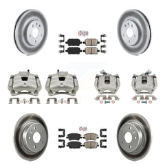 Transit Auto KCG-101991N Disc Brake Kit for 2017-2019 Chevrolet Cruze - Front and Rear product image