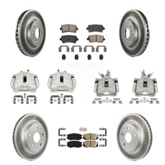 Transit Auto KCG-101994N Disc Brake Kit for 2016 Chevrolet Malibu Limited - Front and Rear product image