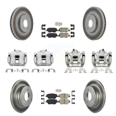 Transit Auto KCG-101998N Disc Brake Kit for 2011-2015 Hyundai Sonata, Kia Optima - Front and Rear product image