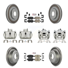 Transit Auto KCG-102000N Disc Brake Kit for 2014 Hyundai Sonata - Front and Rear product image
