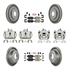 Transit Auto KCG-102001N Disc Brake Kit for 2014 Hyundai Sonata - Front and Rear product image