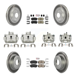 Transit Auto KCG-102004N Disc Brake Kit for 2015 Hyundai Sonata - Front and Rear product image