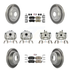 Transit Auto KCG-102005N Disc Brake Kit for 2015-2016 Hyundai Sonata - Front and Rear product image