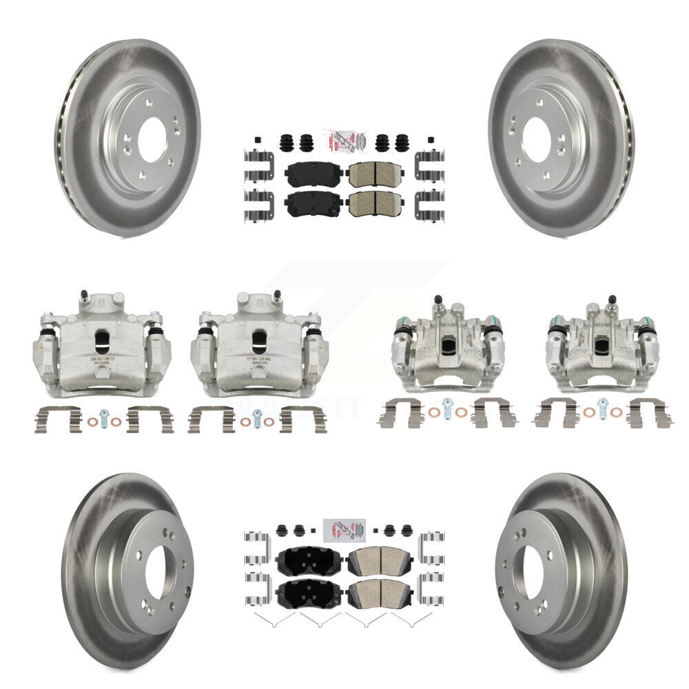 Transit Auto KCG-102006N Disc Brake Kit for 2015 Hyundai Sonata - Front and Rear product image