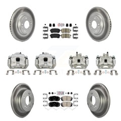Transit Auto KCG-102007N Disc Brake Kit for 2015-2016 Hyundai Sonata - Front and Rear product image