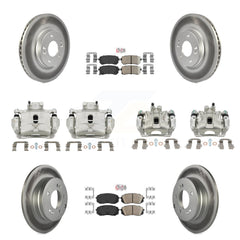 Transit Auto KCG-102008N Disc Brake Kit for 2015 Hyundai Sonata - Front and Rear product image