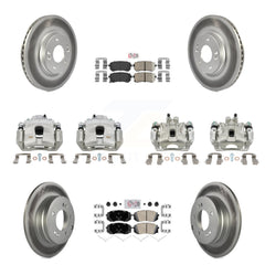 Transit Auto KCG-102011N Disc Brake Kit for 2015-2016 Hyundai Sonata - Front and Rear product image