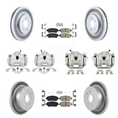 Transit Auto KCG-102012N Disc Brake Kit for 2004-2010 Toyota Sienna - Front and Rear product image