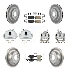 Transit Auto KCG-102014N Disc Brake Kit for 2012 Volkswagen CC - Front and Rear product image