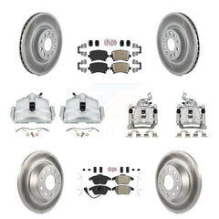 Transit Auto KCG-102016N Disc Brake Kit for 2012 Volkswagen CC - Front and Rear product image