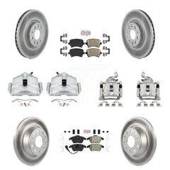 Transit Auto KCG-102020N Disc Brake Kit for 2012 Volkswagen CC - Front and Rear product image