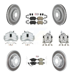 Transit Auto KCG-102022N Disc Brake Kit for 2008 Volkswagen Passat - Front and Rear product image
