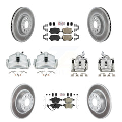 Transit Auto KCG-102023N Disc Brake Kit for 2008 Volkswagen Passat - Front and Rear product image