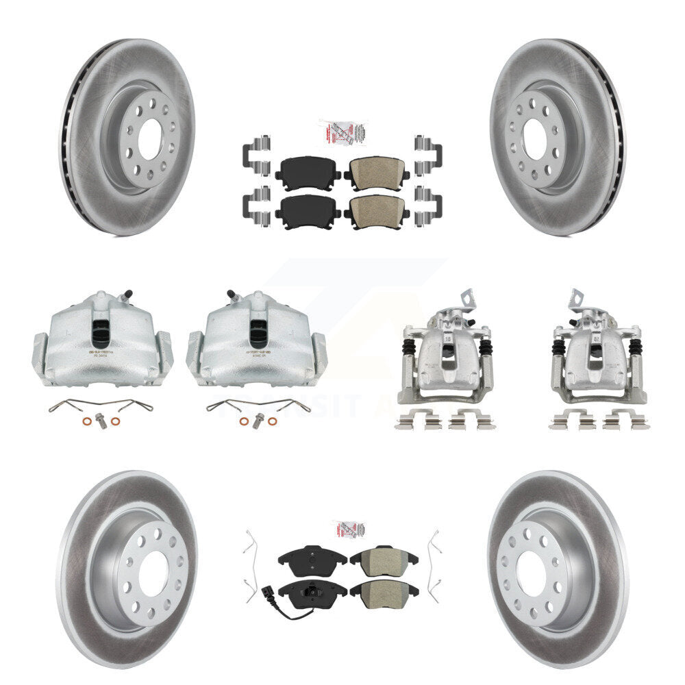 Transit Auto KCG-102024N Disc Brake Kit for 2008 Volkswagen Passat - Front and Rear product image