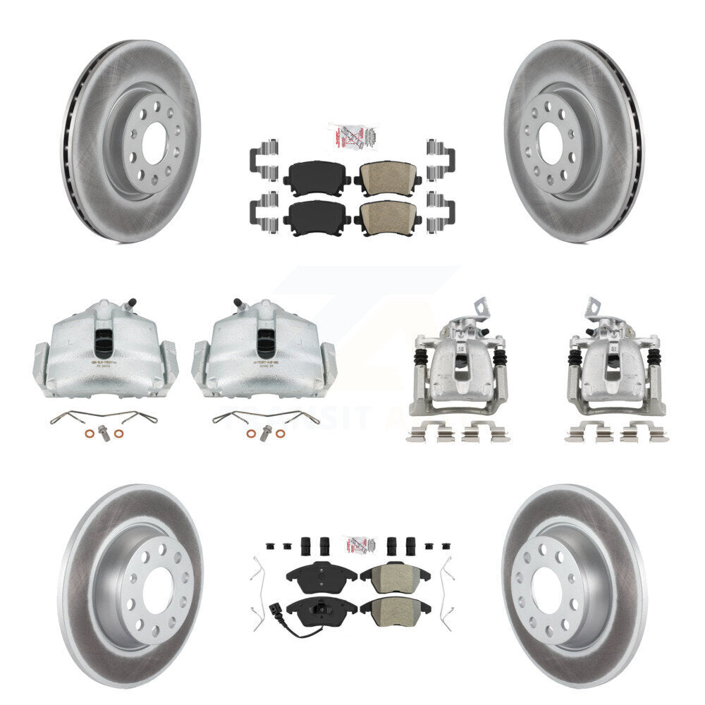 Transit Auto KCG-102025N Disc Brake Kit for 2008 Volkswagen Passat - Front and Rear product image