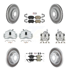 Transit Auto KCG-102025N Disc Brake Kit for 2008 Volkswagen Passat - Front and Rear product image