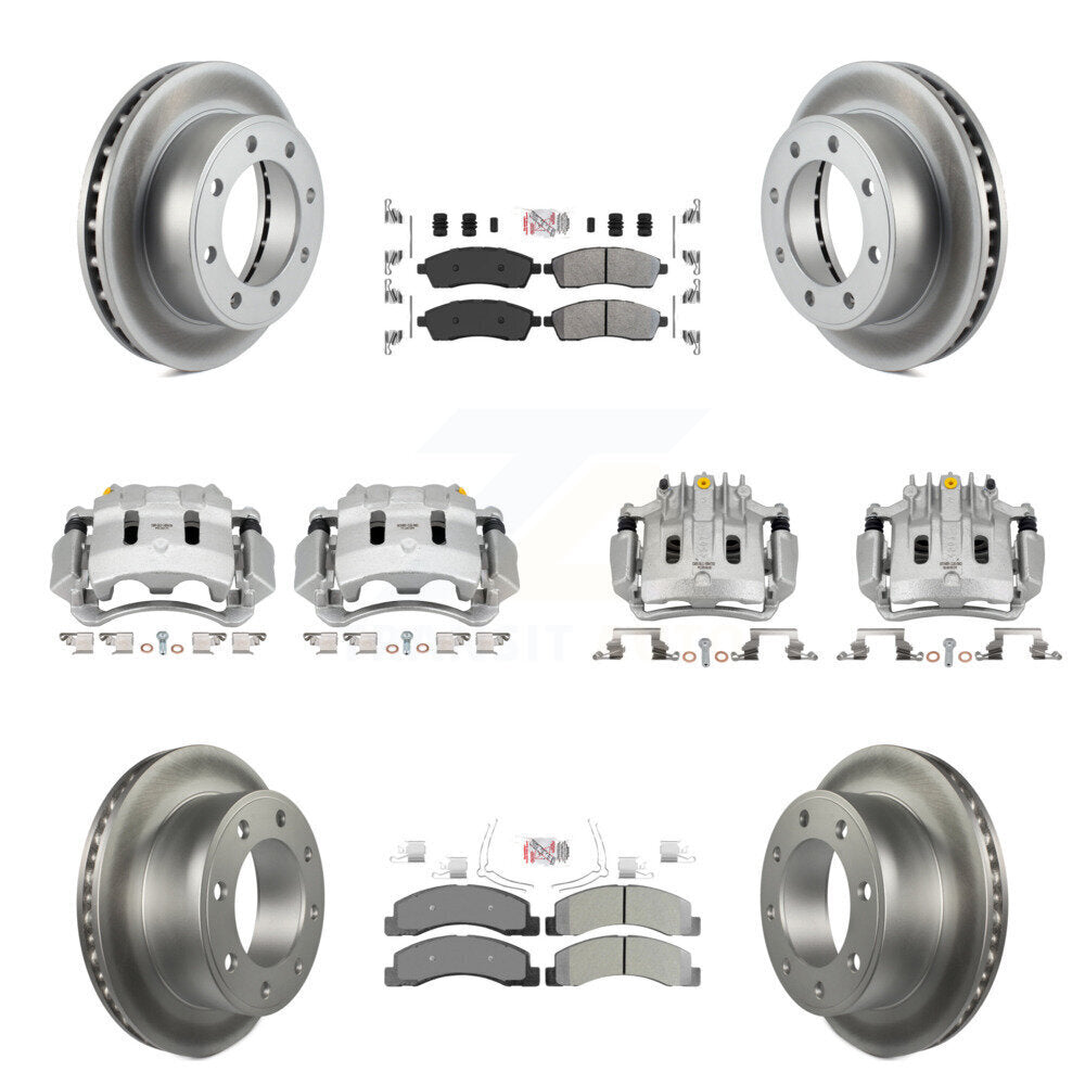 Transit Auto KCG-102026N Disc Brake Kit for 2001-2005 Ford Excursion, Ford F-250 Super Duty - Front and Rear product image