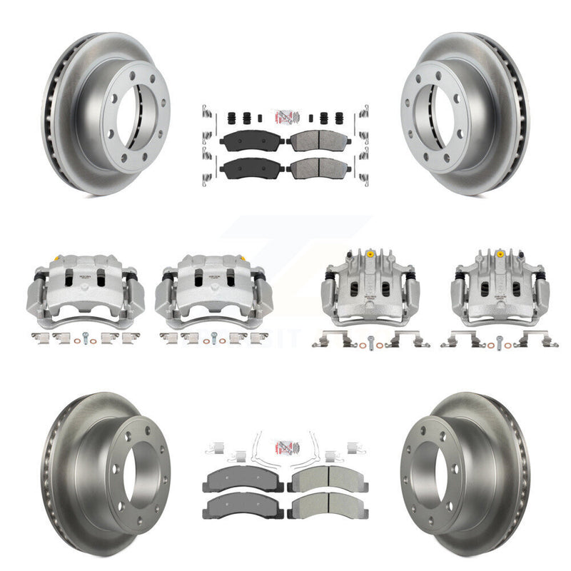 Transit Auto KCG-102026N Disc Brake Kit for 2001-2005 Ford Excursion, Ford F-250 Super Duty - Front and Rear product image