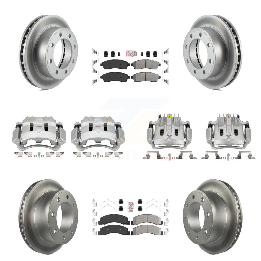 Transit Auto KCG-102027N Disc Brake Kit for 2001-2005 Ford Excursion, Ford F-250 Super Duty - Front and Rear product image
