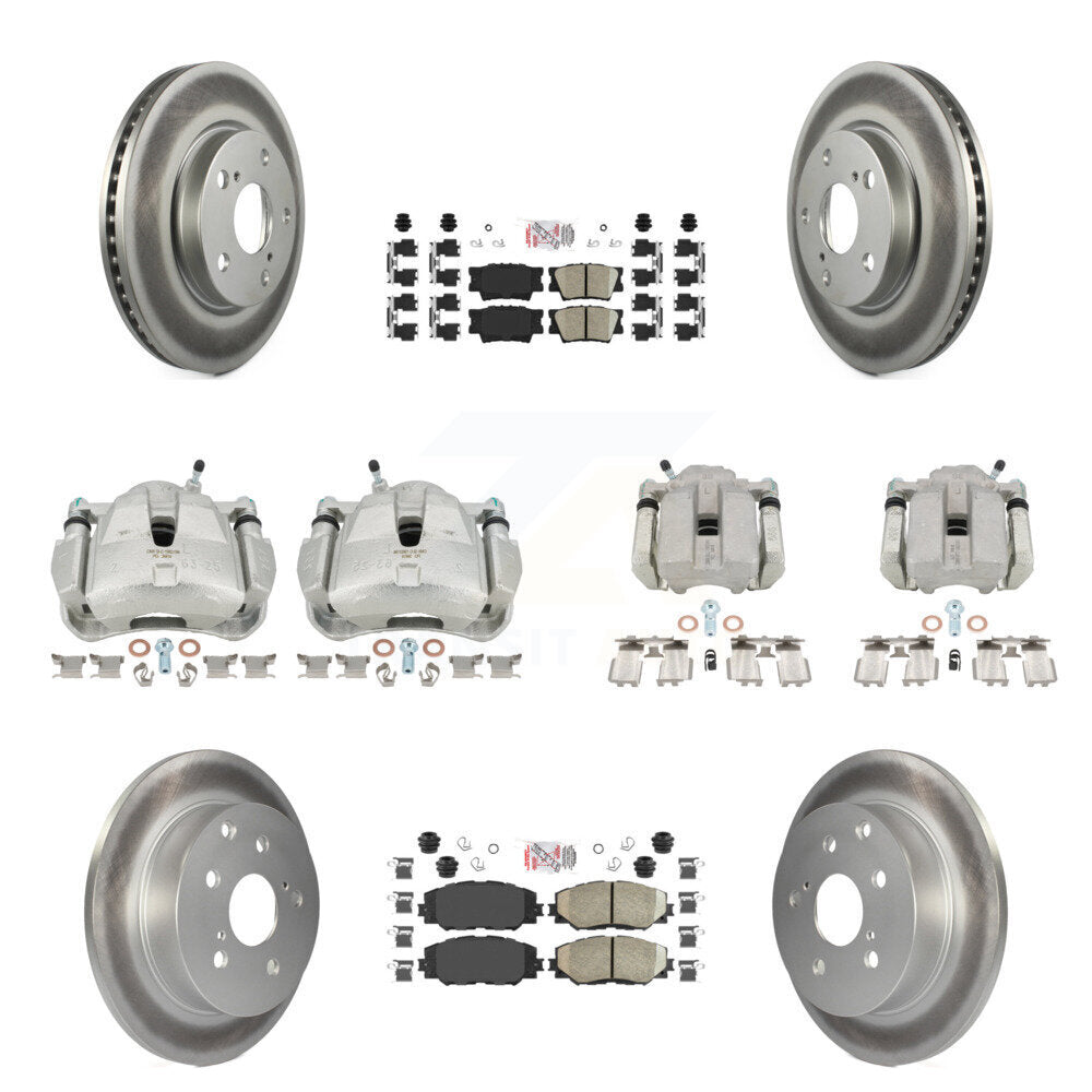 Transit Auto KCG-102030N Disc Brake Kit for 2006-2011 Toyota RAV4 - Front and Rear product image