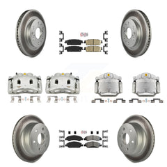 Transit Auto KCG-102039N Disc Brake Kit for 2008-2014 Chevrolet Silverado 1500, Cadillac Escalade, Cadillac Escalade ESV & more - Front and Rear product image
