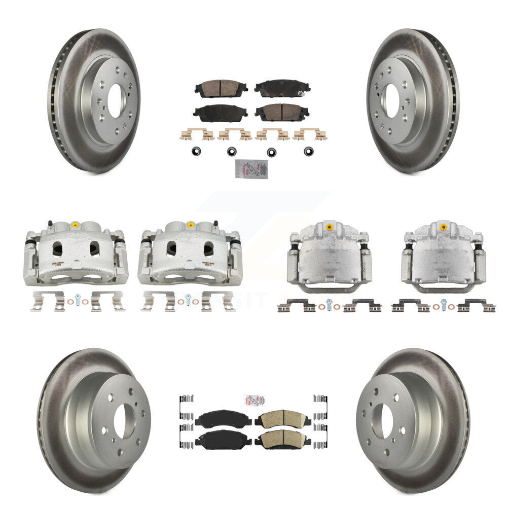 Transit Auto KCG-102041N Disc Brake Kit for 2014-2020 Chevrolet Suburban, Cadillac Escalade, Cadillac Escalade ESV & more - Front and Rear product image