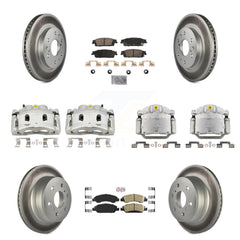 Transit Auto KCG-102041N Disc Brake Kit for 2014-2020 Chevrolet Suburban, Cadillac Escalade, Cadillac Escalade ESV & more - Front and Rear product image