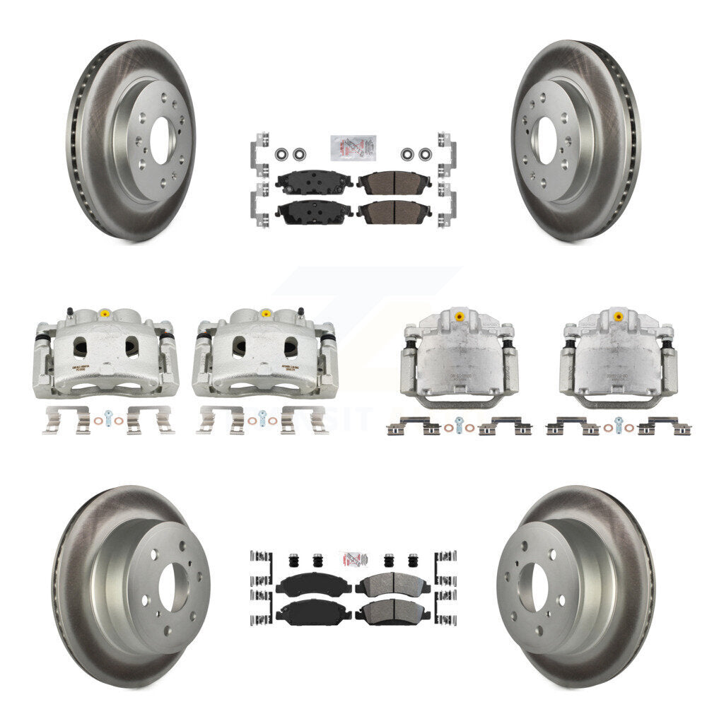 Transit Auto KCG-102045N Disc Brake Kit for 2014-2020 Chevrolet Suburban, Cadillac Escalade, Cadillac Escalade ESV & more - Front and Rear product image