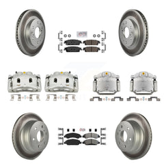 Transit Auto KCG-102045N Disc Brake Kit for 2014-2020 Chevrolet Suburban, Cadillac Escalade, Cadillac Escalade ESV & more - Front and Rear product image