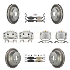 Transit Auto KCG-102046N Disc Brake Kit for 2014-2020 Chevrolet Suburban, Cadillac Escalade, Cadillac Escalade ESV & more - Front and Rear product image