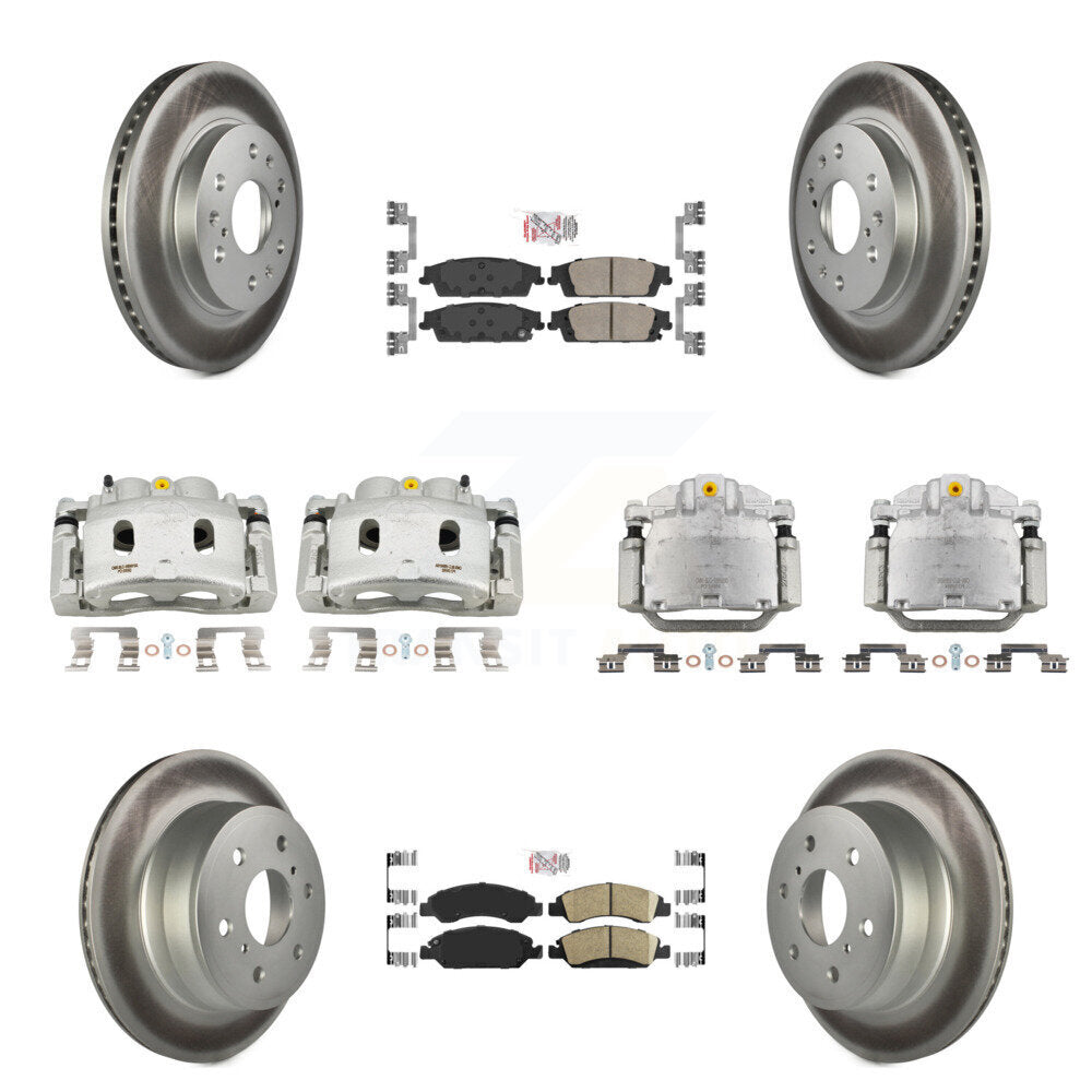 Transit Auto KCG-102047N Disc Brake Kit for 2014-2020 Chevrolet Suburban, Cadillac Escalade, Cadillac Escalade ESV & more - Front and Rear product image