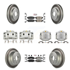 Transit Auto KCG-102048N Disc Brake Kit for 2014-2020 Chevrolet Suburban, Cadillac Escalade, Cadillac Escalade ESV & more - Front and Rear product image