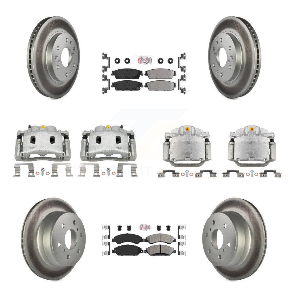 Transit Auto KCG-102049N Disc Brake Kit for 2007 Cadillac Escalade, Cadillac Escalade ESV, Cadillac Escalade EXT & more - Front and Rear product image
