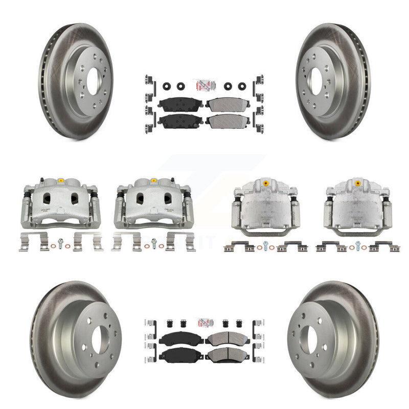 Transit Auto KCG-102049N Disc Brake Kit for 2007 Cadillac Escalade, Cadillac Escalade ESV, Cadillac Escalade EXT & more - Front and Rear product image