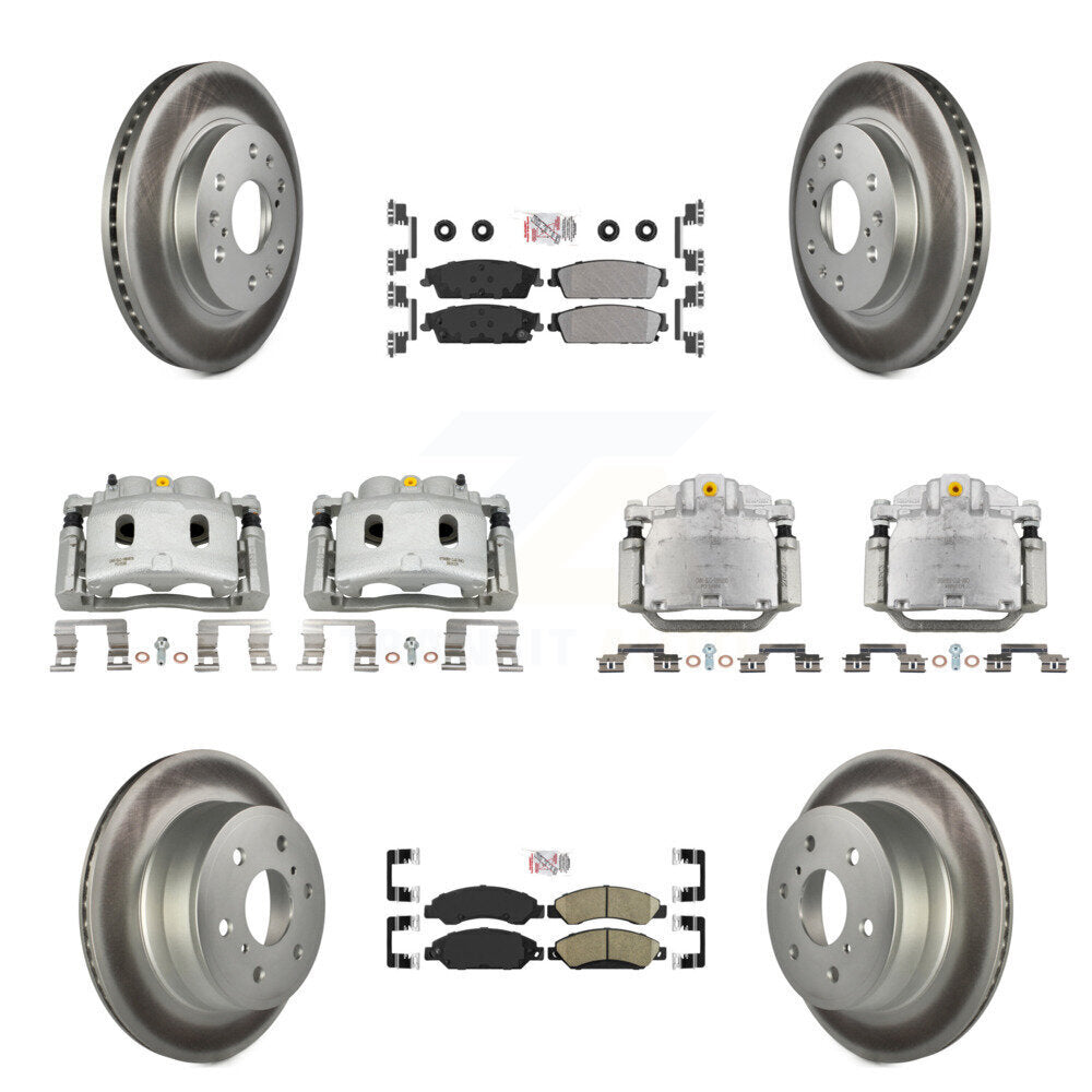 Transit Auto KCG-102050N Disc Brake Kit for 2007 Cadillac Escalade, Cadillac Escalade ESV, Cadillac Escalade EXT & more - Front and Rear product image