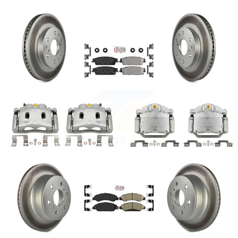 Transit Auto KCG-102050N Disc Brake Kit for 2007 Cadillac Escalade, Cadillac Escalade ESV, Cadillac Escalade EXT & more - Front and Rear product image