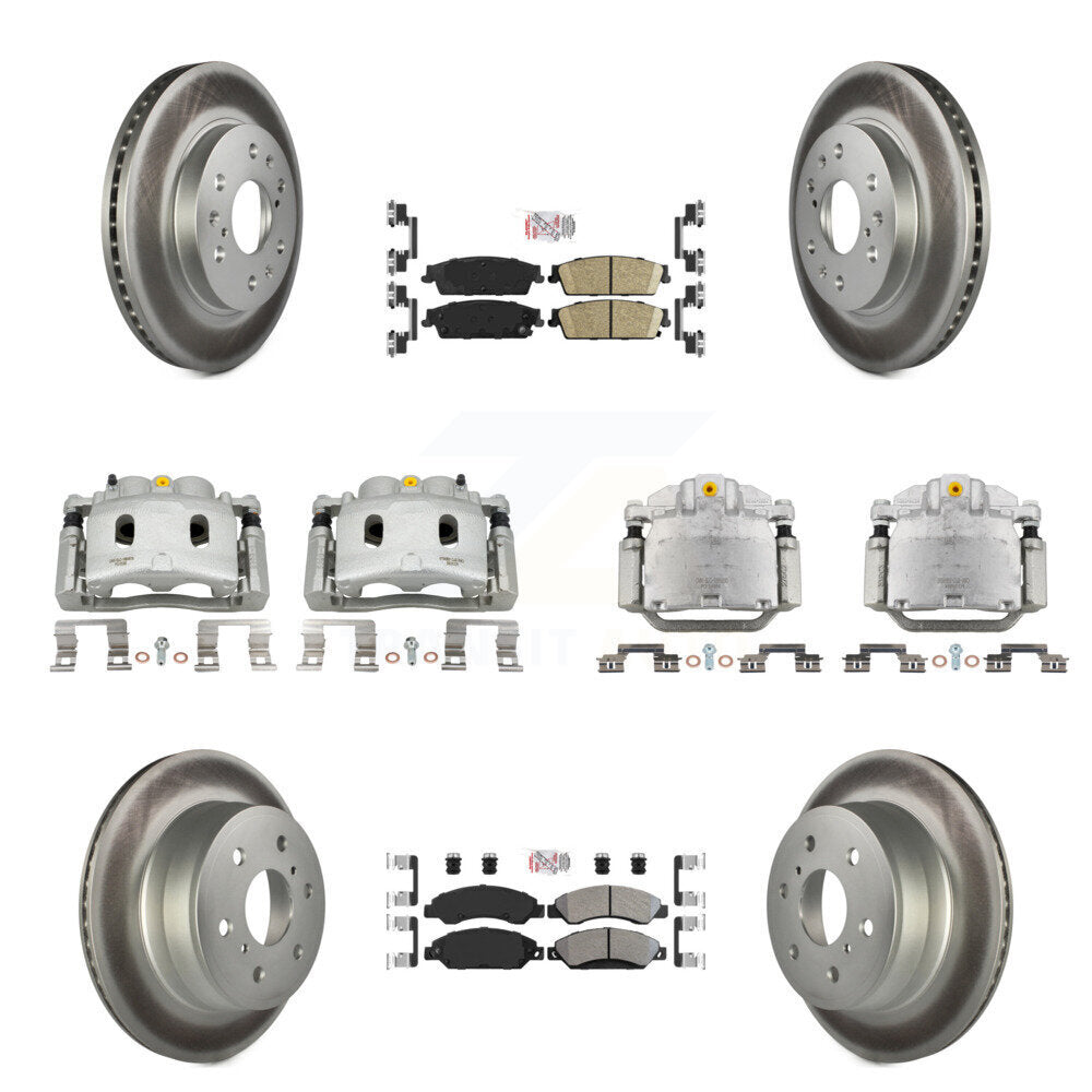 Transit Auto KCG-102051N Disc Brake Kit for 2007 Cadillac Escalade, Cadillac Escalade ESV, Cadillac Escalade EXT & more - Front and Rear product image