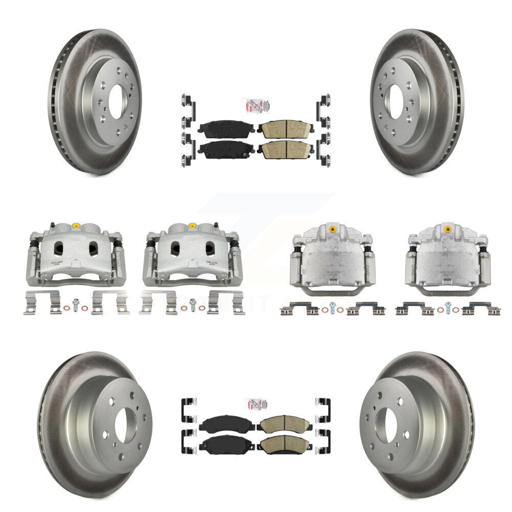 Transit Auto KCG-102052N Disc Brake Kit for 2007 Cadillac Escalade, Cadillac Escalade ESV, Cadillac Escalade EXT & more - Front and Rear product image