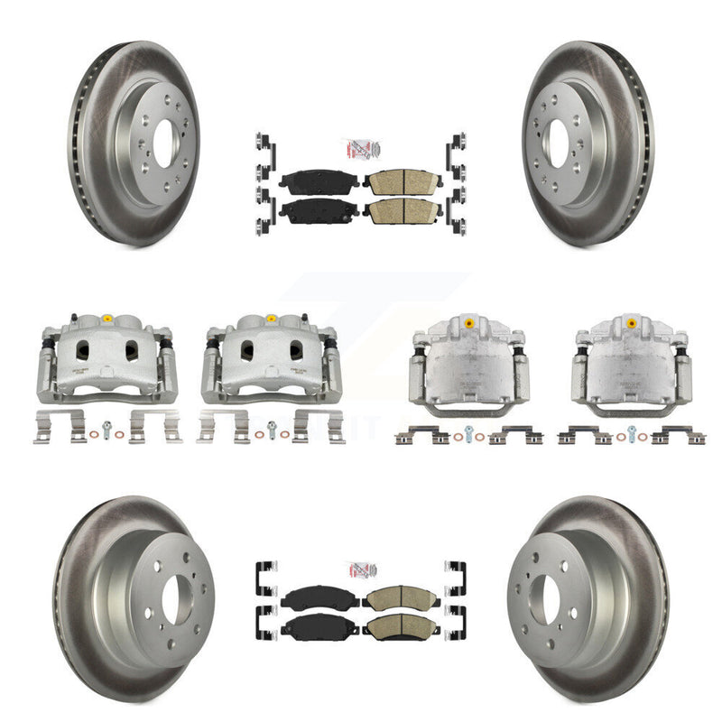 Transit Auto KCG-102052N Disc Brake Kit for 2007 Cadillac Escalade, Cadillac Escalade ESV, Cadillac Escalade EXT & more - Front and Rear product image