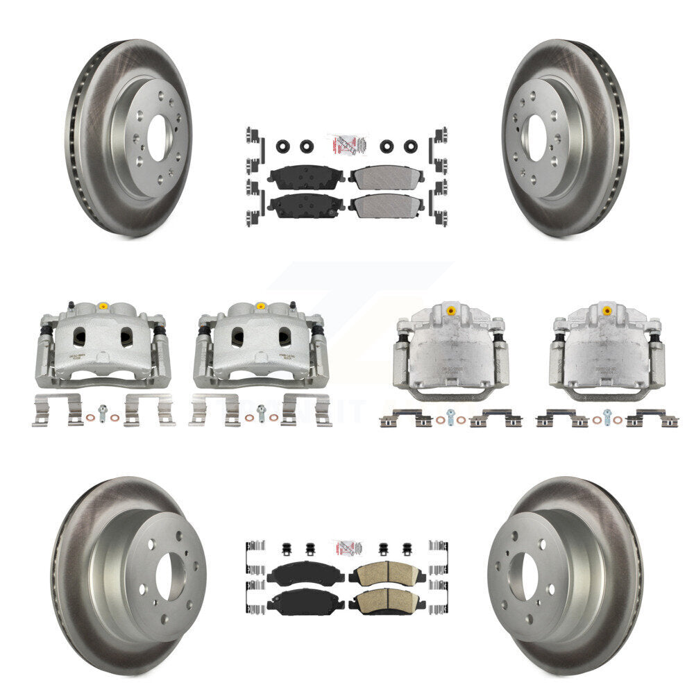 Transit Auto KCG-102053N Disc Brake Kit for 2007-2008 Cadillac Escalade, Cadillac Escalade ESV, Cadillac Escalade EXT & more - Front and Rear product image
