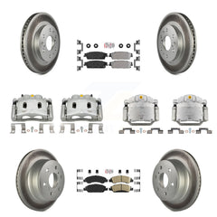 Transit Auto KCG-102053N Disc Brake Kit for 2007-2008 Cadillac Escalade, Cadillac Escalade ESV, Cadillac Escalade EXT & more - Front and Rear product image