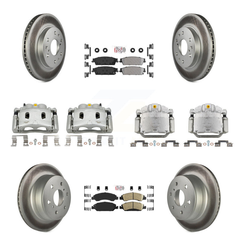 Transit Auto KCG-102053N Disc Brake Kit for 2007-2008 Cadillac Escalade, Cadillac Escalade ESV, Cadillac Escalade EXT & more - Front and Rear product image