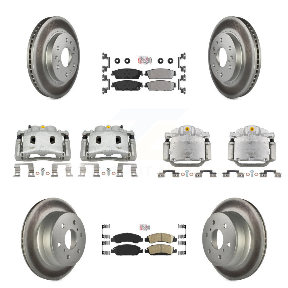 Transit Auto KCG-102054N Disc Brake Kit for 2007-2008 Cadillac Escalade, Cadillac Escalade ESV, Cadillac Escalade EXT & more - Front and Rear product image
